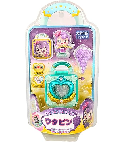Amazon | キャッチ!ティニピン Jellyping パープル フィギュア セット